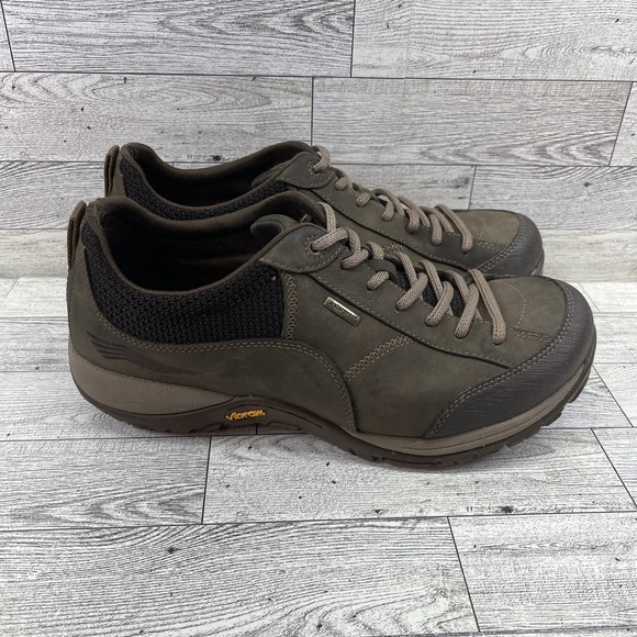 Dansko Paisley Brown Waterproof Hiking Shoes Vibram Sole Women EU 40 US 9.5-10 - Picture 3 of 12